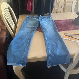 Women’s boot cut next level stretch jeans.